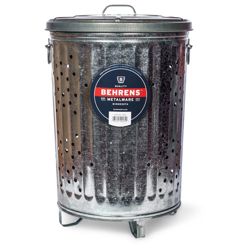 Steel burning container can - steel,